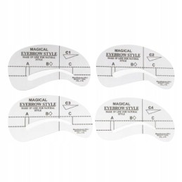 Antakių formavimo šablonai 4 skirtingų formų c1 c4