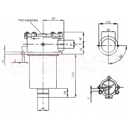 Grąžinimo filtras rfm030cv1bb5 sofima