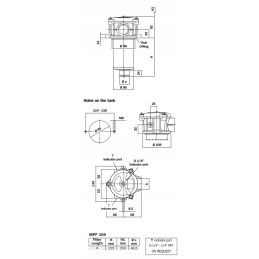 Hidraulinis grįžtamasis filtras r130c10b