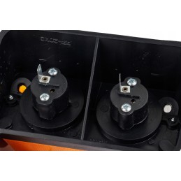 Dešinysis priekinis žibintas t 25, plastikinis su tarpine