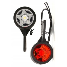 Vilkiko priekabos žibinto žymeklis 12 24 2x