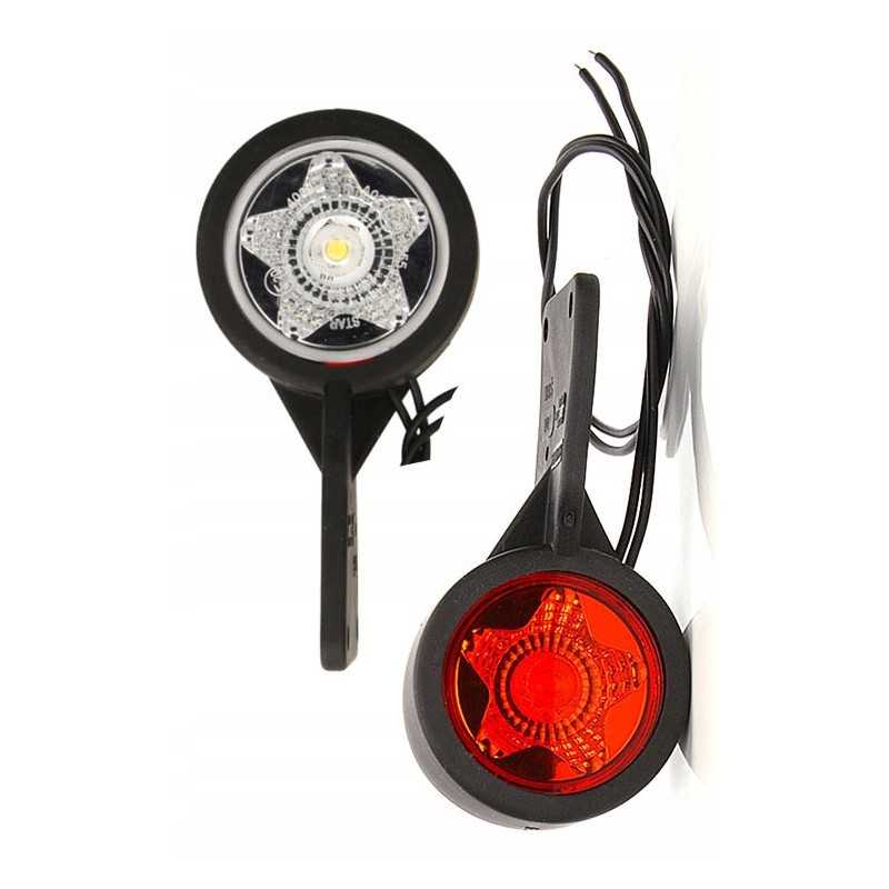 Vilkiko priekabos žibinto žymeklis 12 24 2x