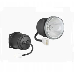 Halogeninis kelio žibintas su kabeliu ir stiprintuvo jungtimi