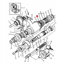 Metalo poveržlė massey ferguson 3610895m1 org