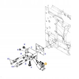 Fendt sankabos solenoidinis vožtuvas g339100600121 originalus