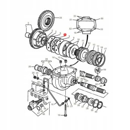 Vietos poveržlė 70x80 mf 3617500m1 originali