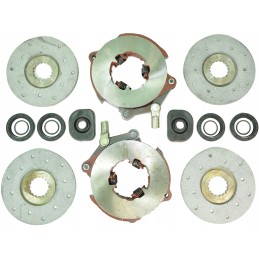 Agro mar kniedytų stabdžių diskų rinkinys mtz 80 82