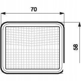 Priekinis gabaritinis žibintas lo 110 baltas