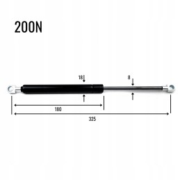 Stogo teleskopas 200n l 325 zetor 62117932 originalus