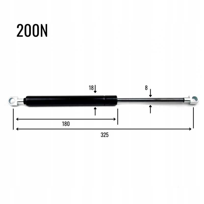 Stogo teleskopas 200n l 325 zetor 62117932 originalus