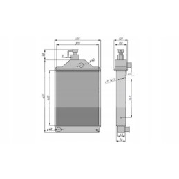 Ursus 4512 4514 granitinis varinis vandens aušintuvas