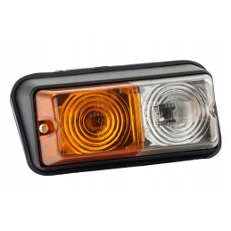 Kairysis priekinis žibintas t 25, plastikinis su tarpine