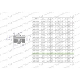 Hidraulinė jungtis bb xge m30x2 22l x 1