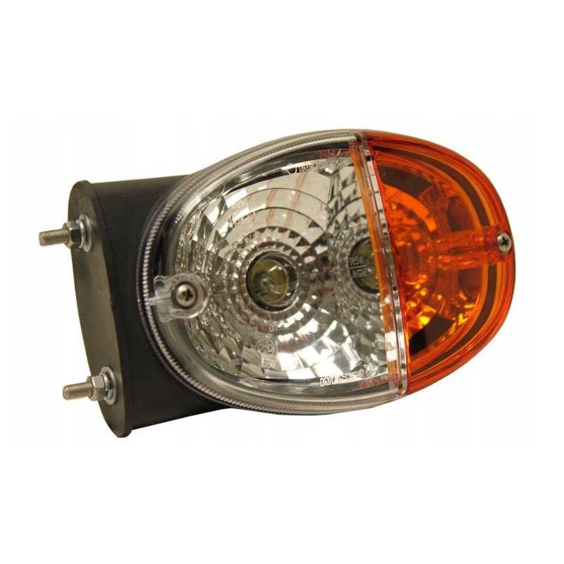 Šoninių posūkių žibintų korpusas jd valtra