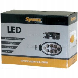 LED darbo lempa su rankena 1800 liumenų 8 LED