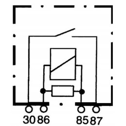 Darbinės srovės relė 4ra007793041 hella