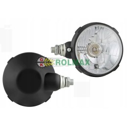 H4 R2 tipo priekinis žibintas kairiajame PE plastikiniame korpuse