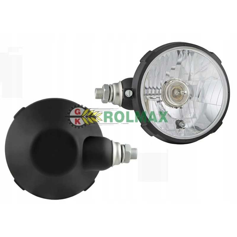 H4 R2 tipo priekinis žibintas kairiajame PE plastikiniame korpuse