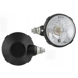 H4 R2 tipo priekinis žibintas kairiajame PE plastikiniame korpuse