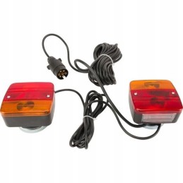 Halogeninis magnetinių galinių žibintų komplektas 7 5 m