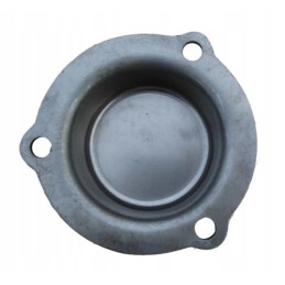 Reduktoriaus c 360 50528032 galinis dangtelis su 2 veržlėmis