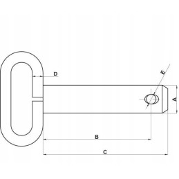 Smeigtukas su rankena 22x162 mm