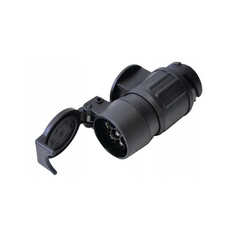13 7 kontaktų 12v kištuko adapteris
