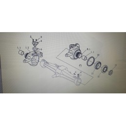 Reguliavimo poveržlė 0 10 Pronar Zefir 85 galutinė pavara