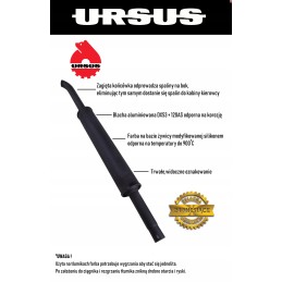 Trumpas duslintuvas C 330 830mm originalus Ursus
