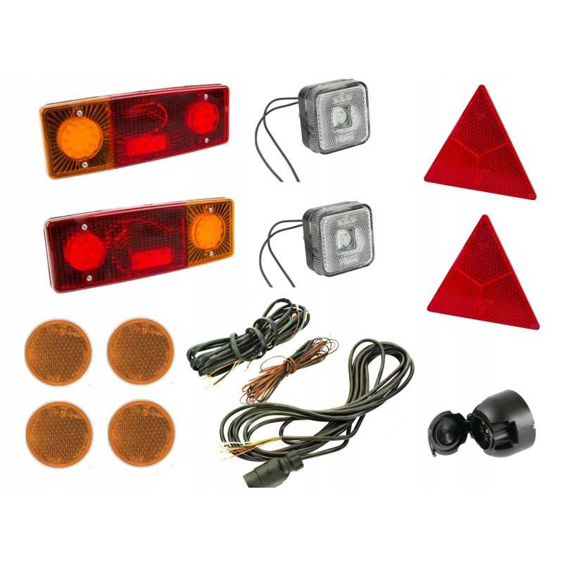 LED priekabos elektros instaliacija d 47 d 50