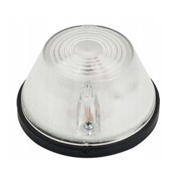 Gabaritinis žibintas žemai balta priekaba