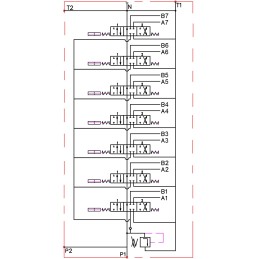 Skirstytuvas 7s 40l pneumatinis vairo badestnost