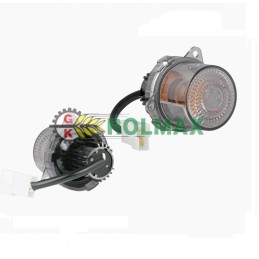 Priekinis posūkio signalas fi55, stiprintuvo jungtis su LA lempute