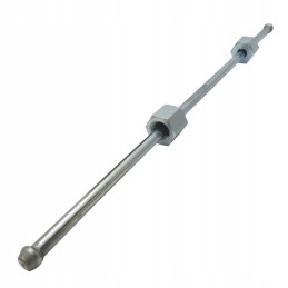 Tiesus įpurškimo vamzdis 30 cm m12 m12, cinkuotas