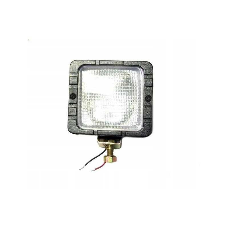 Kvadratinė darbinė lempa h 3 12v namų apšvietimui