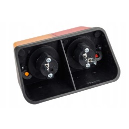 Kairysis galinis žibintas t 25, plastikinis su tarpine