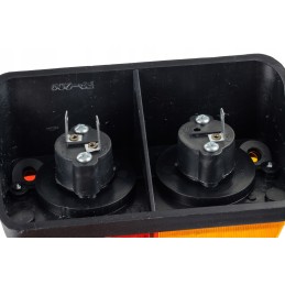 Kairysis galinis žibintas t 25, plastikinis su tarpine