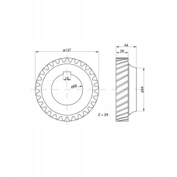 Varomasis ratas, 2 pavara c 385 80121182