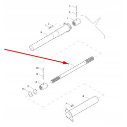 Te354 422 1 01 frezuotas velenas