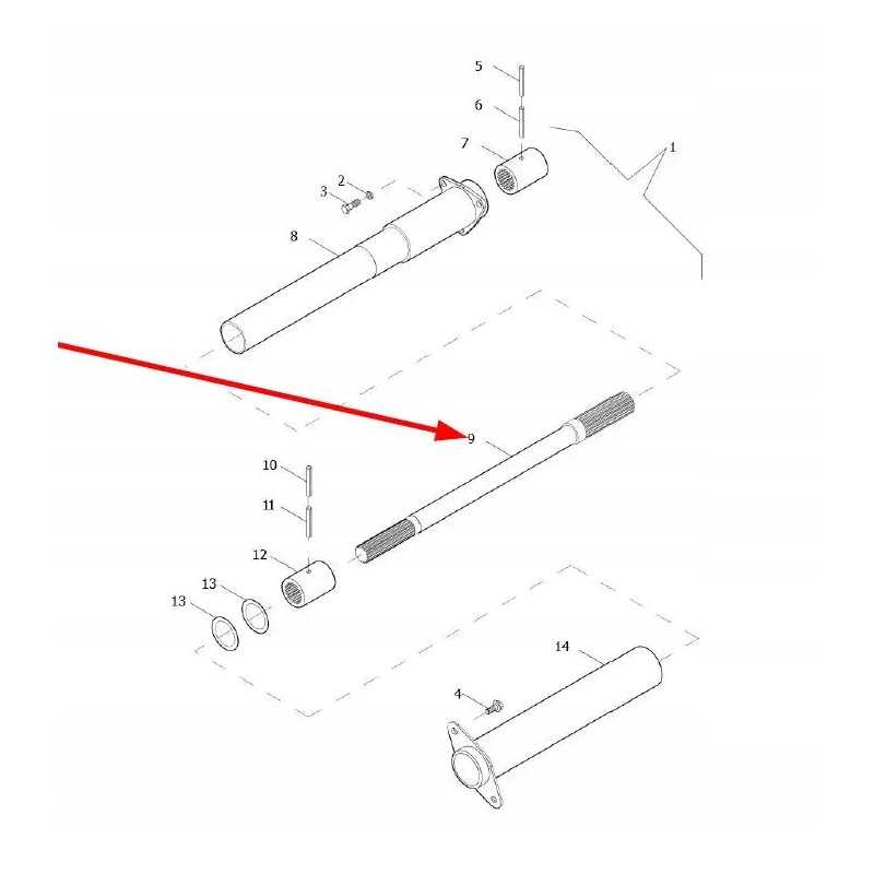 Te354 422 1 01 frezuotas velenas