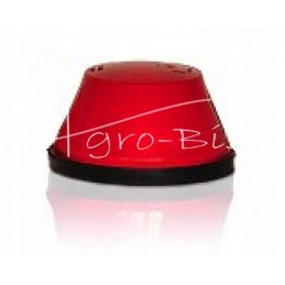 Raudonas žemas galinis gabaritinis žibintas žemės ūkio technikai