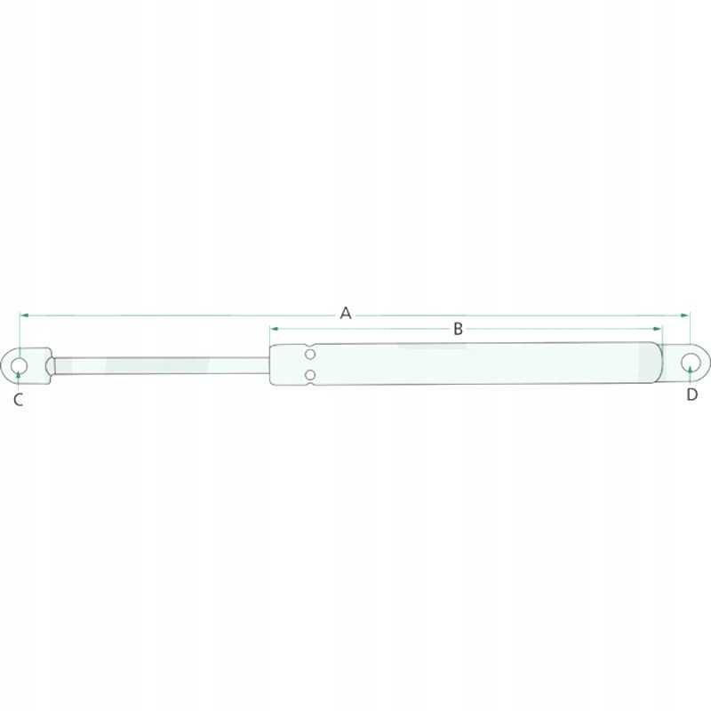 Dujinės pavaros amortizatorius x800420446000 fendt fa