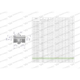 Hidraulinė jungtis bb xge m45x2 35l3 35l x 1
