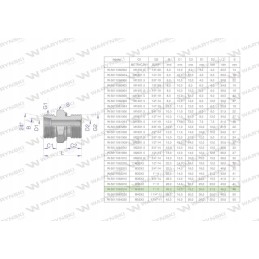 Hidraulinė jungtis bb xge m45x2 35l3 35l x 1