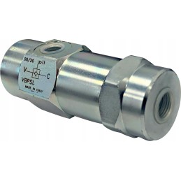 Hidraulinis atbulinis vožtuvas vbpsl 1 4 15l užraktas