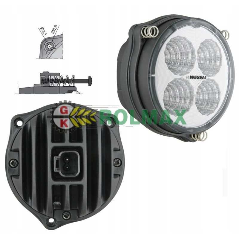 LED darbo lempa 58 1000lm dt04 2p crc5c 51523
