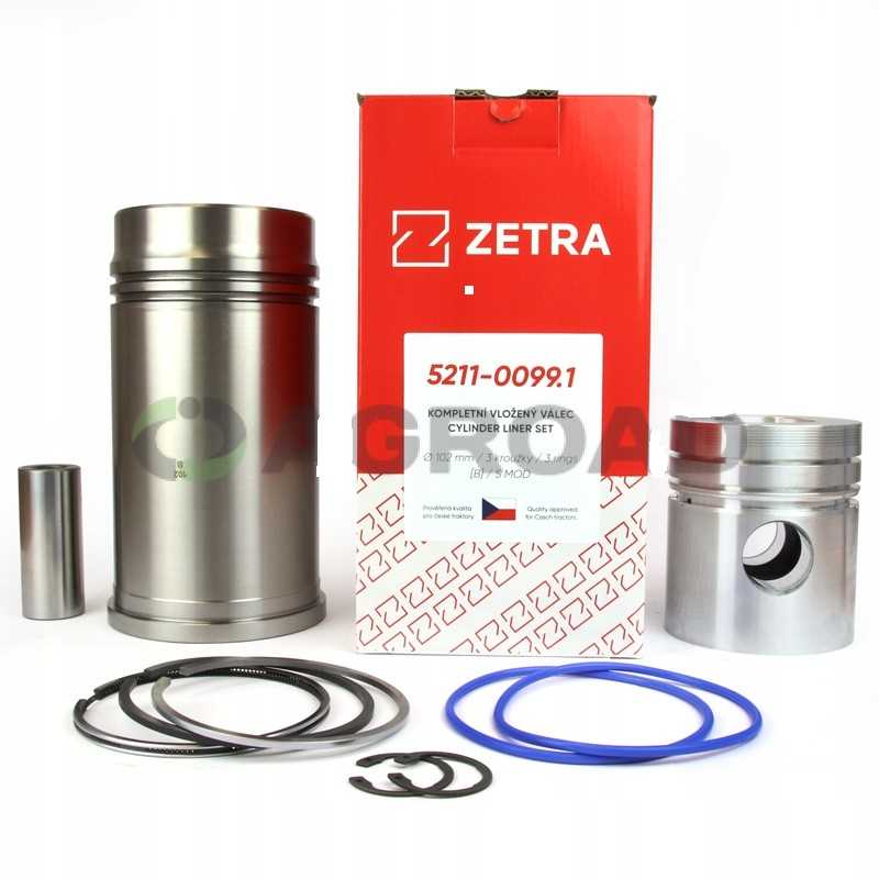 Zetor 5211 7245 zetra variklio remonto komplektas