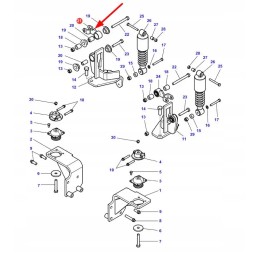 4386988m1 kabinos pakabos laikiklis