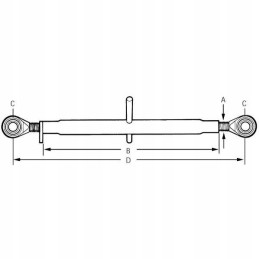 Apatinės svirties rutulio kat. 2 2 oe28 4 56x45 mm gopart