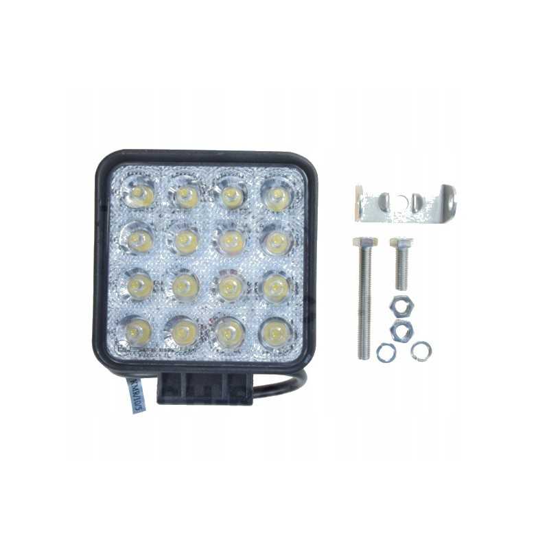 LED darbo lempa 16 LED halogeninė